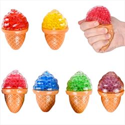 TR82134 Beaded Squishy Ice Cream Cone